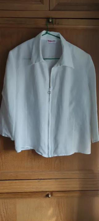 Chaqueta de ramio de mujer