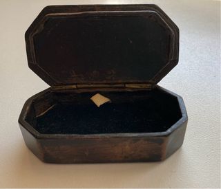 Antica scatola da tabacco da fiuto, per collezione