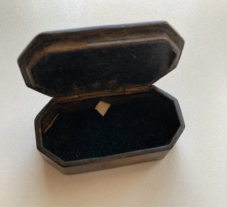Antica scatola da tabacco da fiuto, per collezione