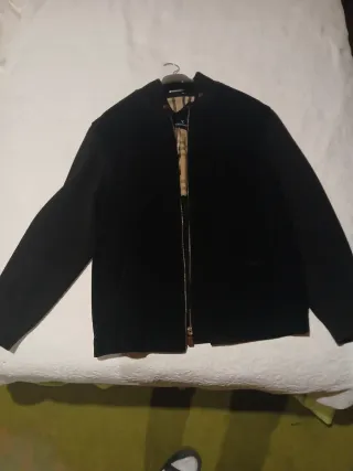 Chaqueta Burberry London Bomber Azul Marino Talla