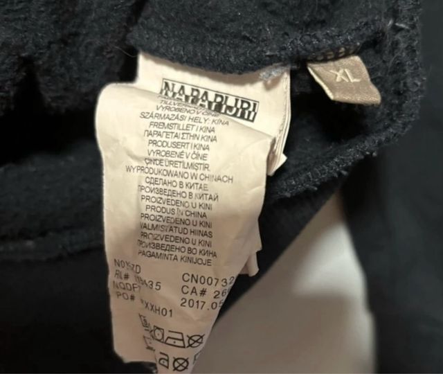 Sudadera Napapijri Azul marino con Bandera