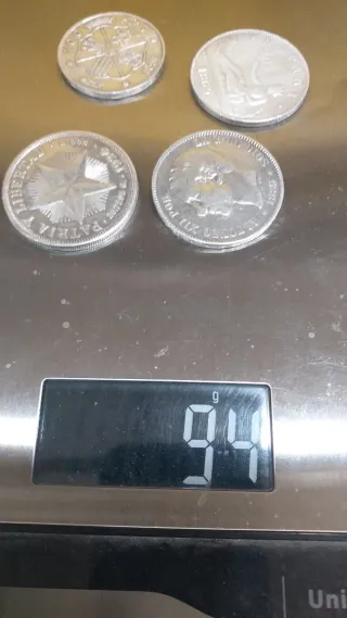 4 Monete antiche in argento Spagna