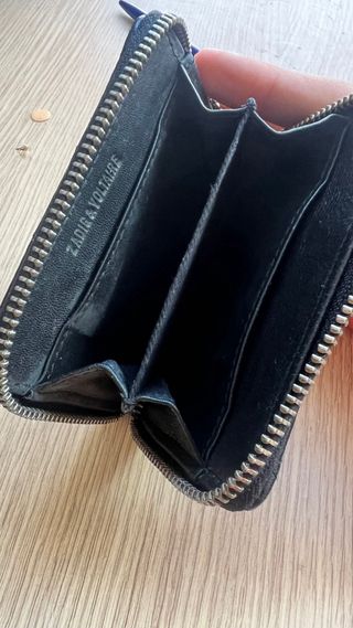 Cartera Zadig & Voltaire negra con adornos