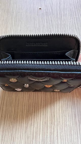 Cartera Zadig & Voltaire negra con adornos