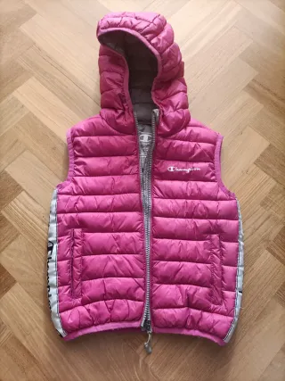 Piumino smanicato bambina Champion, 3/4 anni