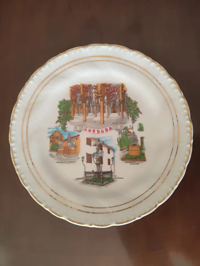 Plato Decorativo Córdoba Monumentos