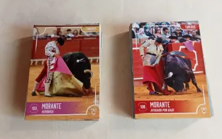 Colección 4 Taurocromos Morante de la Puebla