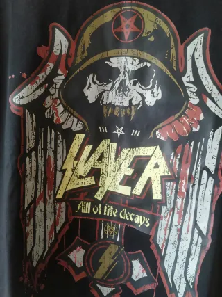 Camiseta Slayer All of me decays
