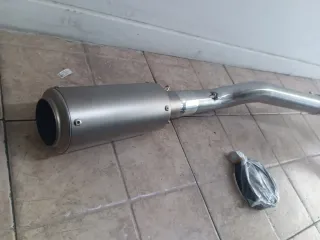 Silenziatore e collettore Honda CBR 600 rr