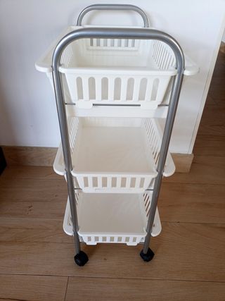 Carro organizador con ruedas
