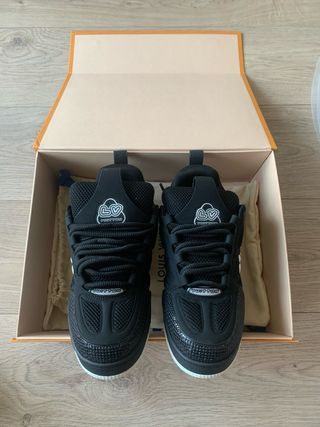 Louis Vuitton Skate Zapatillas Negras Blancas