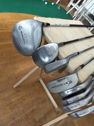 Set de golf de inicio o 2do set acero/grafito reg