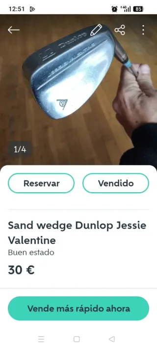 Set de golf de inicio o 2do set acero/grafito reg