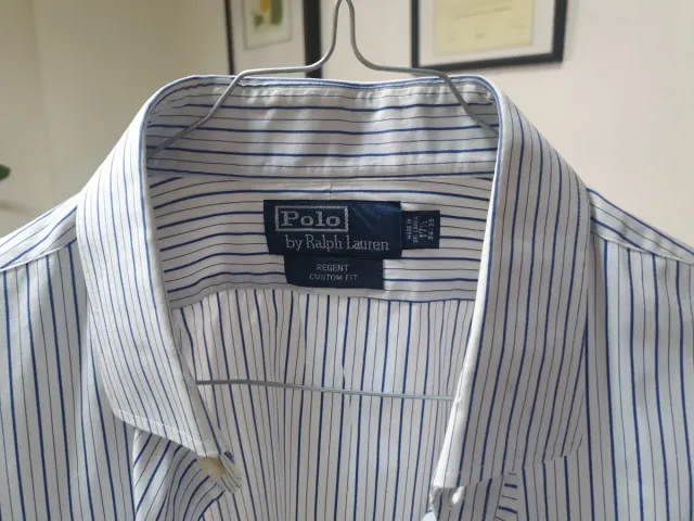 Camisa Polo Ralph Lauren Rayas Talla L