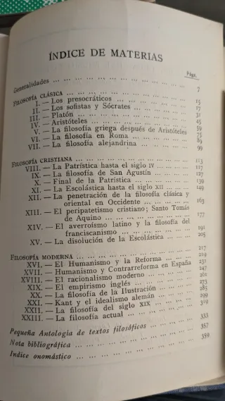 Historia de la filosofía 