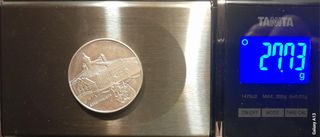 1 Taler Argento Schaffhausen Svizzera 1970