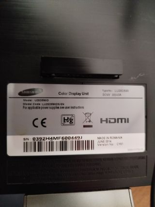 Monitor 28' Samsung Gaming 4K