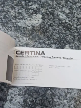 🇨🇭 CAJA CERTINA QUARTZ🇨🇭