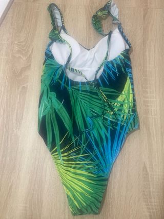 Bañador Talla S Estampado Tropical