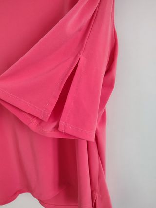 Blusa coral talla XL manga 3/4