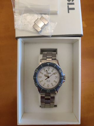 Reloj Tissot PR 50 Atollo Plata/Blanco