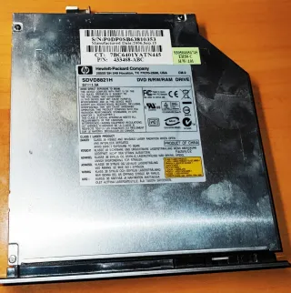 Unidad DVD Interna HP SDVD8821H RW