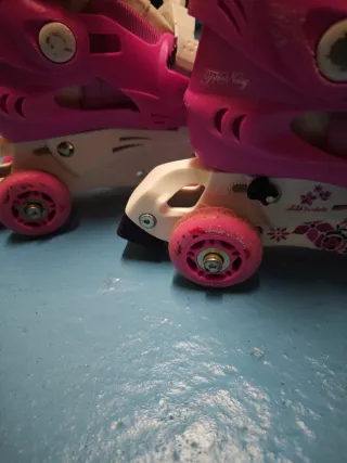 Patines infantiles rosas
