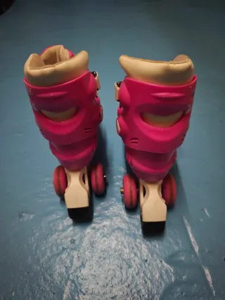 Patines infantiles rosas