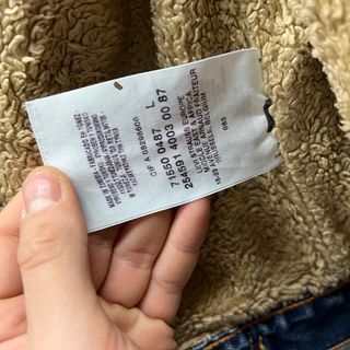 Giacca Jeans Levi's Sherpa Vintage 71550