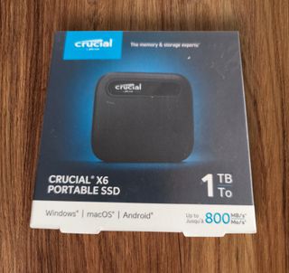 SSD Crucial X6 Portátil 1TB
