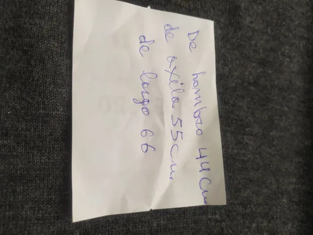 Chaleco punto hombre talla 50 gris oscuro