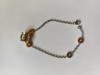 Pulsera elegante oro y plata