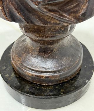 ELEGANTE ESCULTURA ROMANA MÁRMOL ITALIA XX