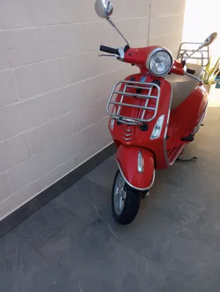 Vespa Primavera 50cc Ciclomotor Rojo