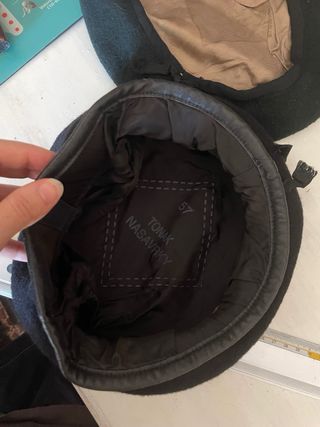Basco cappello uomo vintage nero