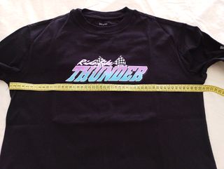 Camiseta Bershka Negra Talla XS Nueva