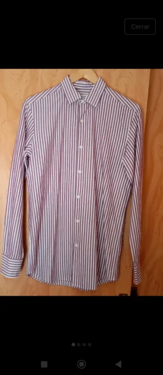 Camisa Massimo Dutti Rayas Talla S