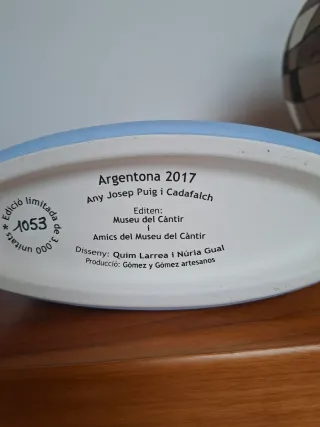 Botijo colección homenaje a Puig i Cadafalch 