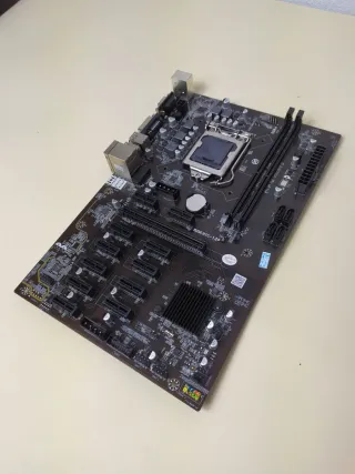 Placa Base B250 BTC-12P LGA 1151 Minería