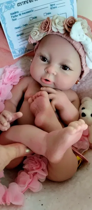 Bebé Reborn Silicona Completa