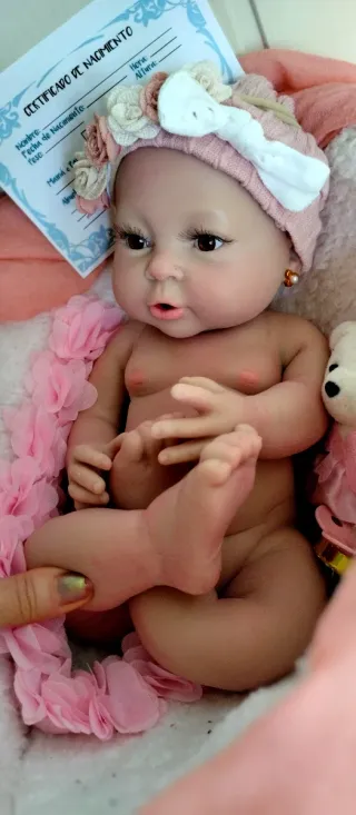Bebé Reborn Silicona Completa