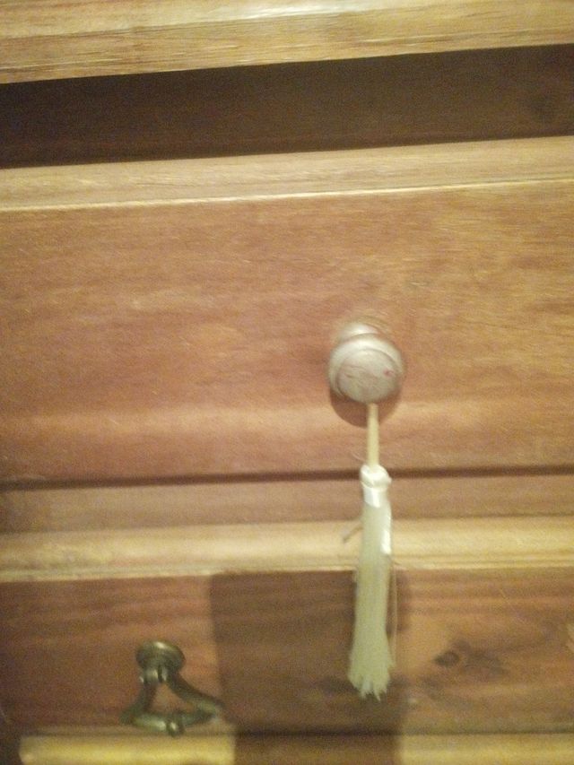 Peinadora de madera estilo antiguo