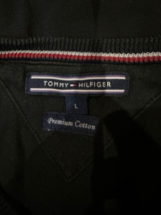 Jersey de punto Tommy Hilfiger Negro Bordado