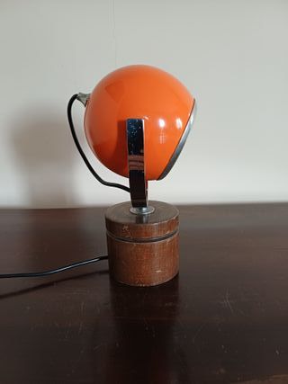 Lampada Eyeball Zonca base legno