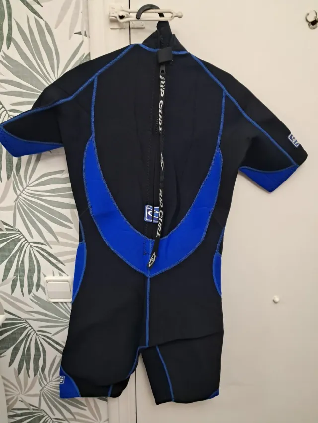 Traje de surf Rip Curl neopreno azul y negro