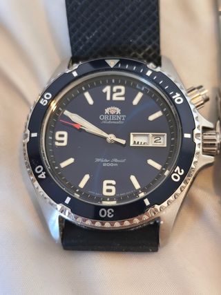 Lote 2 relojes Orient Mako 1