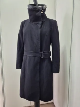 Patrizia Pepe Cappotto Nero Taglia 44