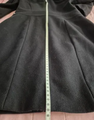 Patrizia Pepe Cappotto Nero Taglia 44