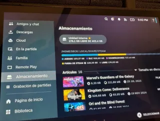 Steam Deck 512 GB Nero
