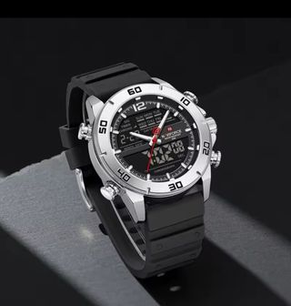 Reloj Naviforce Hombre Negro/Plata
